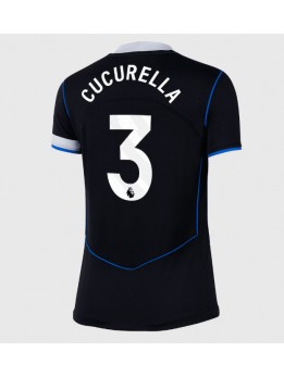 Zenske Futbalové oblečenie Chelsea Marc Cucurella #3 2025-26 Krátky Rukáv - Tretina